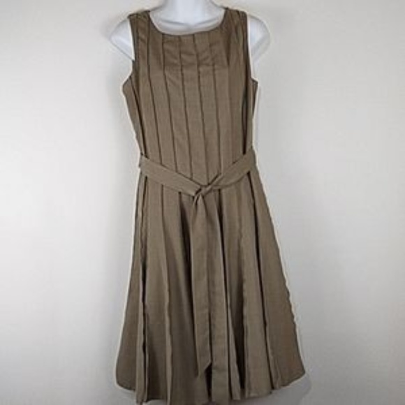 Calvin Klein | Sleeveless Khaki Dress Fit … - Picture 5 of 8